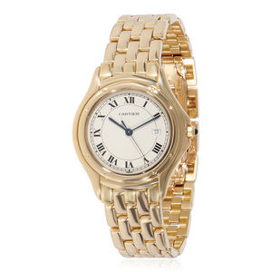 Cartier Cougar W25013B9 Women's Watch in Yellow Gold